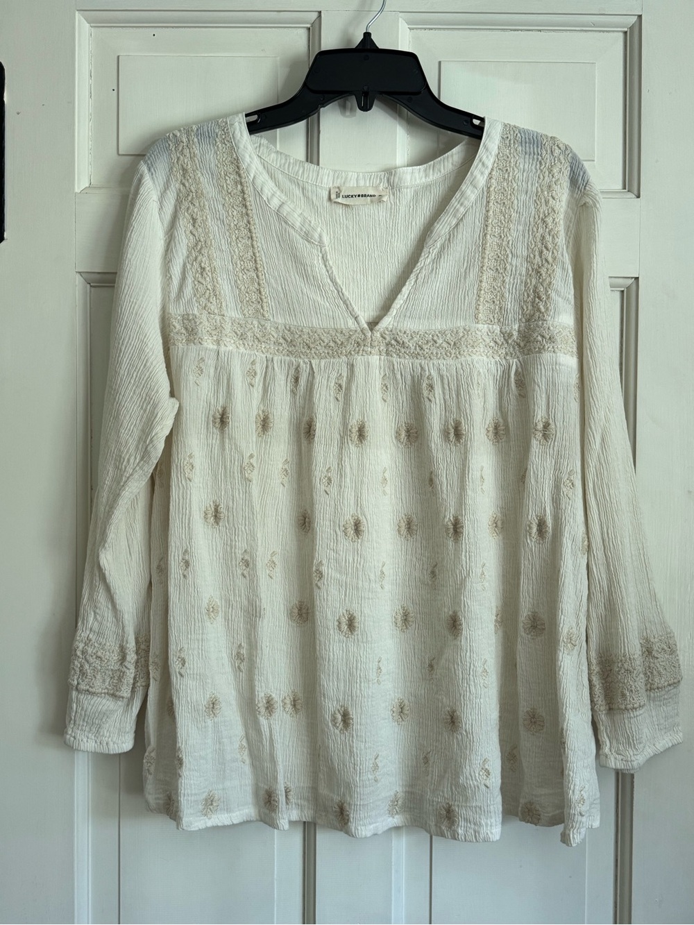 Lucky Brand Long Sleeve Blouse